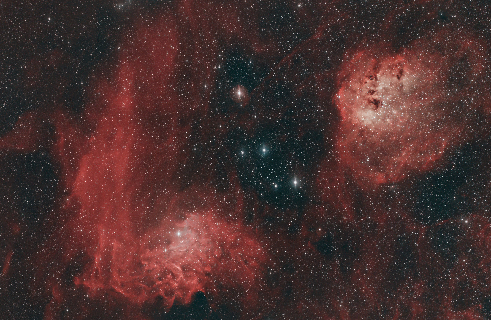 2021 11 09 flaming star nebula