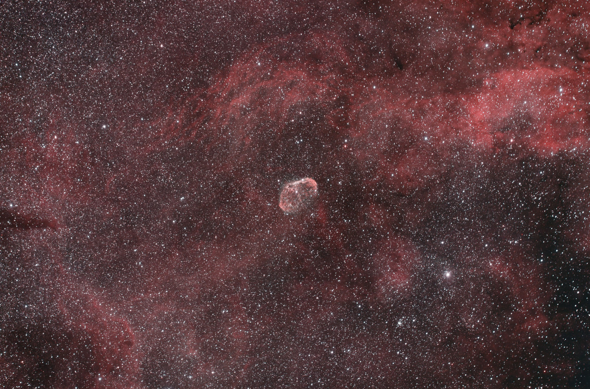 2022 06 27 NGC 6888 crescent nebula