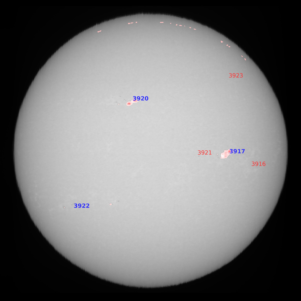 active regions noise